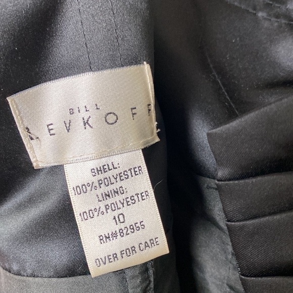 Bill Levkoff Black One Shoulder Dress‎ - Picture 9 of 15